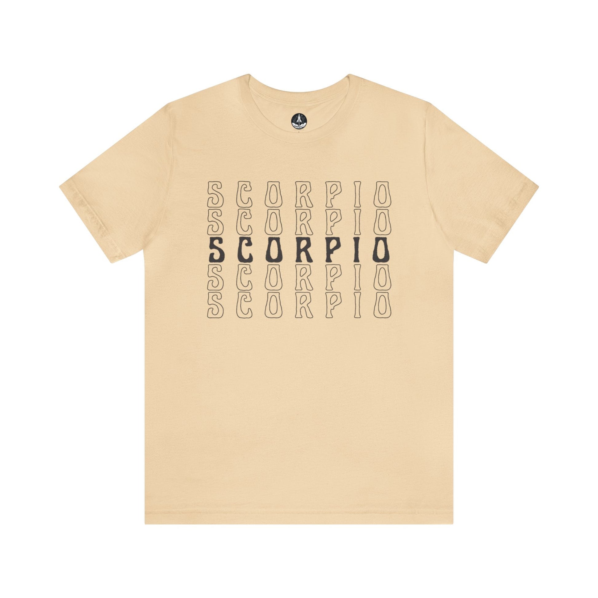 T-Shirt Soft Cream / S Scorpio Zodiac Essence T-Shirt: Minimalism for the Enigmatic