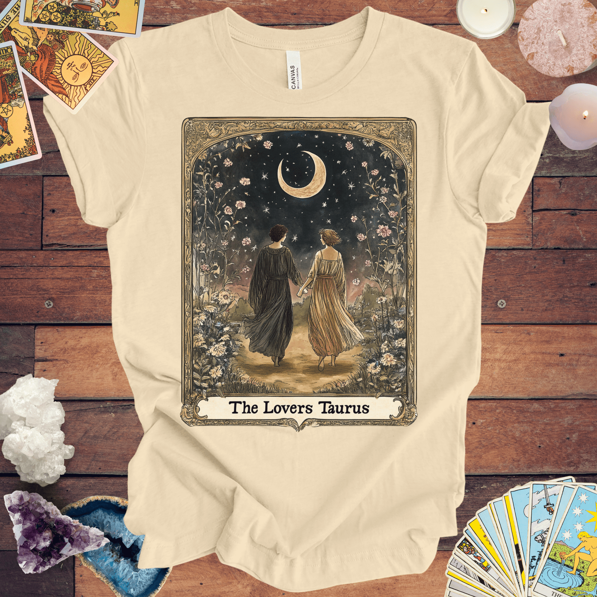 T-Shirt Soft Cream / S Taurus Lovers Under the Stars T-Shirt