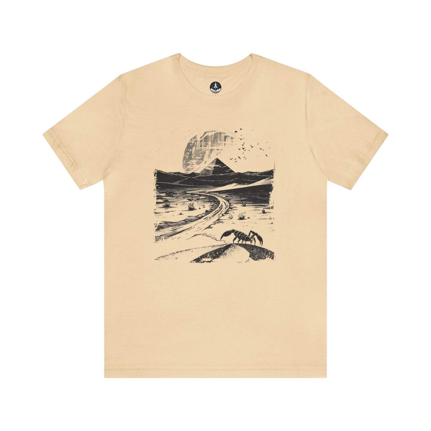 T-Shirt Soft Cream / S The Brave Warrior Scorpio TShirt