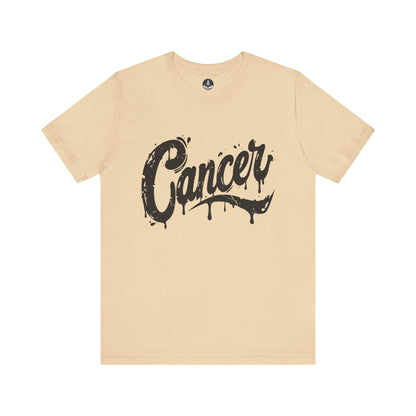 T-Shirt Soft Cream / S Tidal Emotion Cancer TShirt: Flow with Feeling