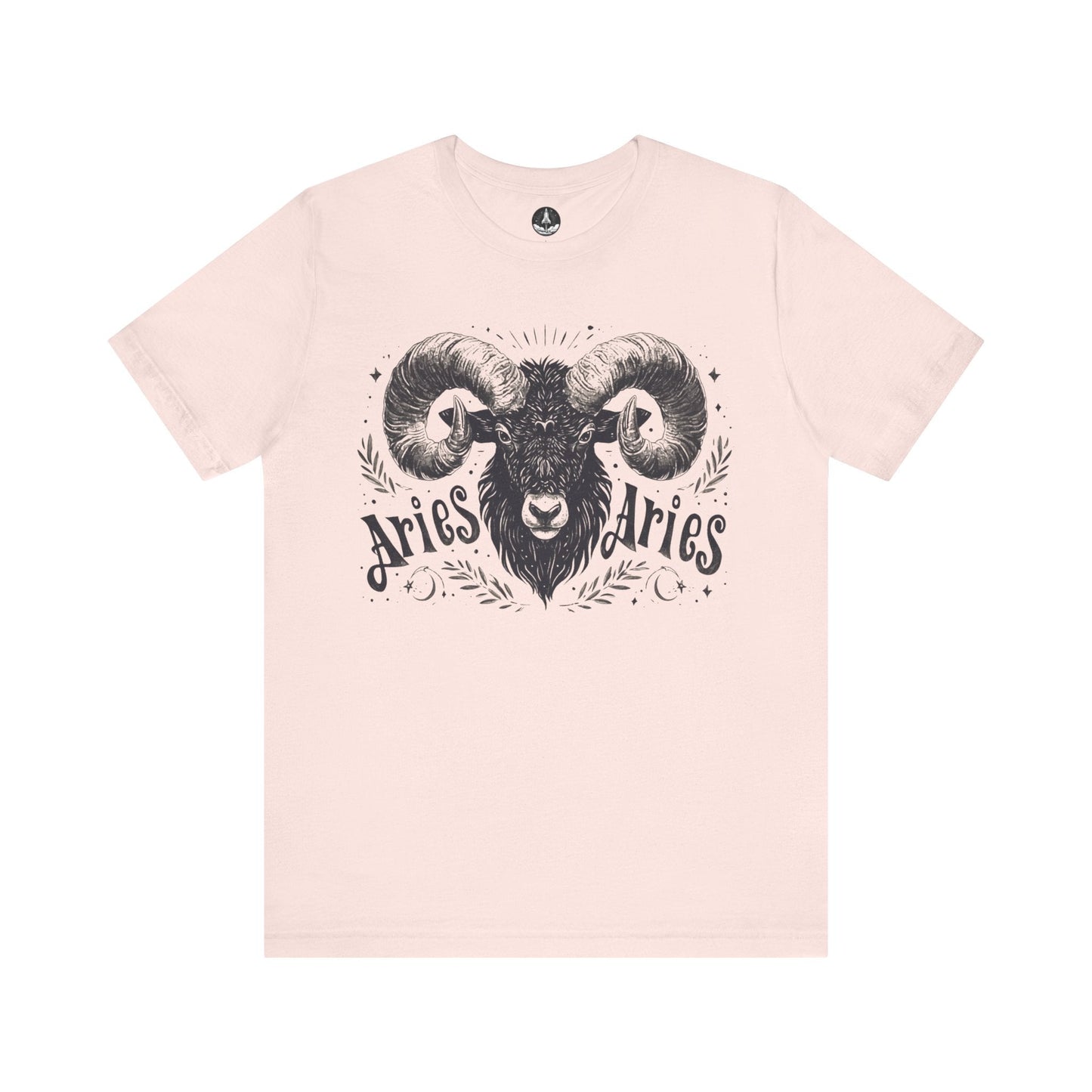 T-Shirt Soft Pink / S Aries Astrology Unisex TShirt: An Ode to the Maverick