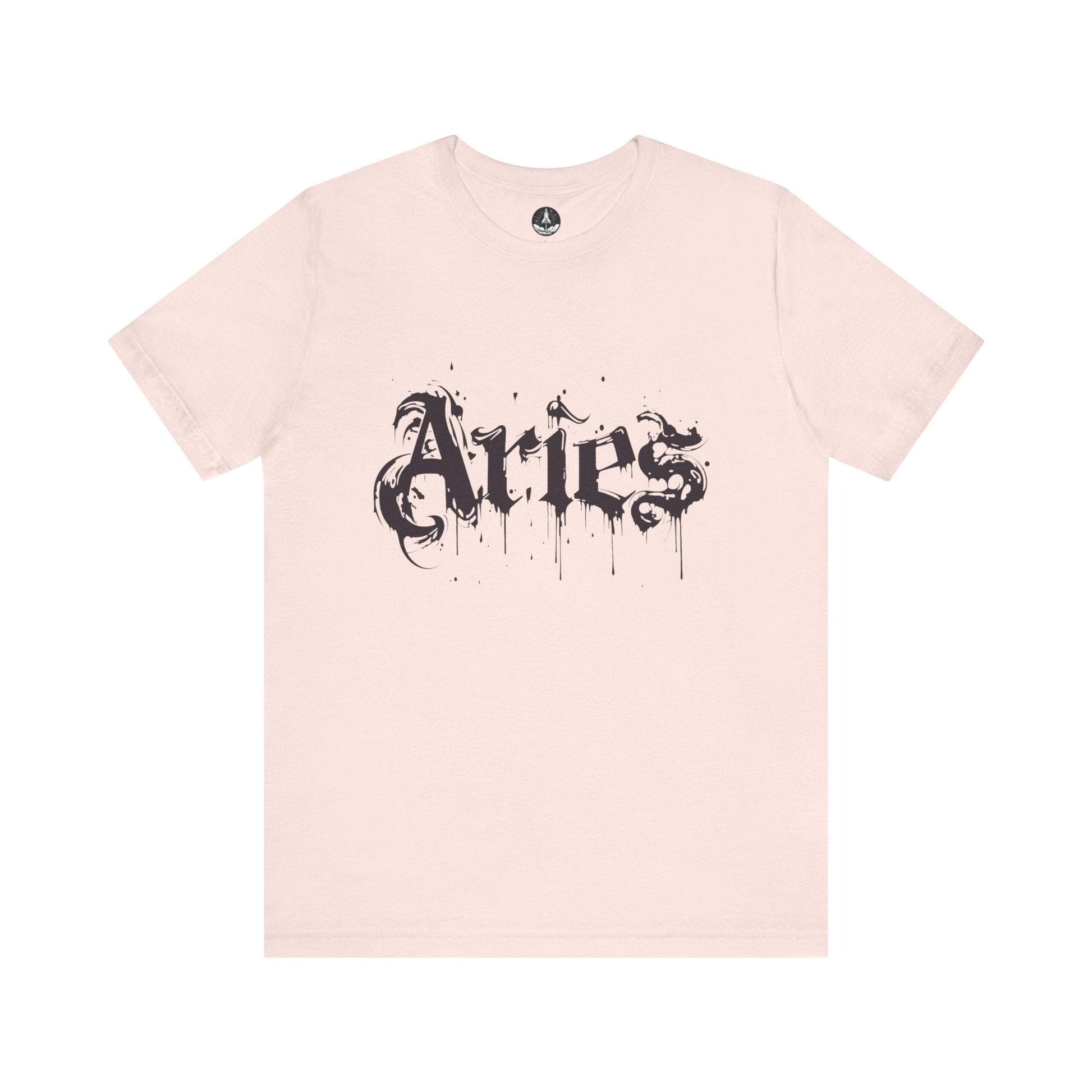 T-Shirt Soft Pink / S Astro Splash Aries TShirt - Zodiac Meets Street Art