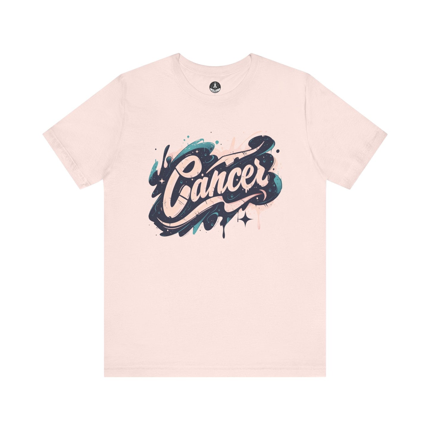 T-Shirt Soft Pink / S Cosmic Splash Cancer TShirt: Emotions in Hues