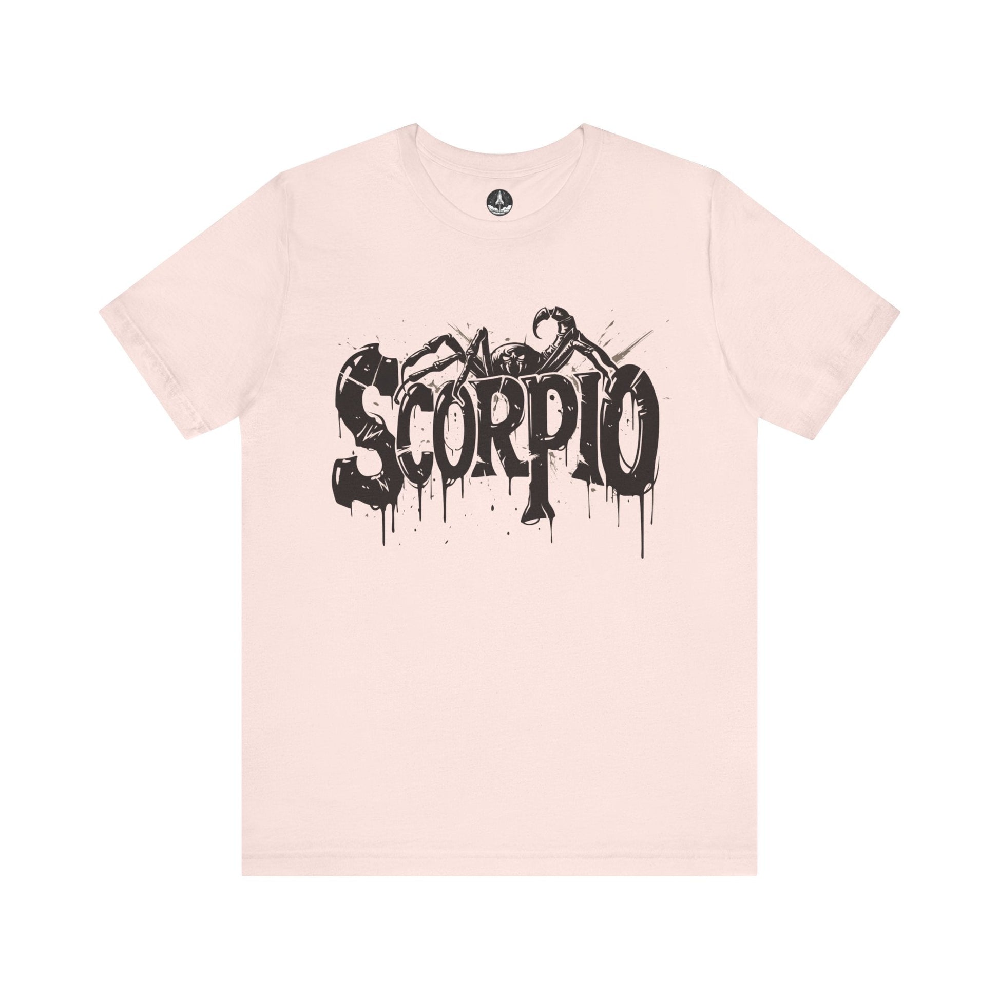 T-Shirt Soft Pink / S Sting of Mystery Scorpio TShirt: Intensity Unleashed
