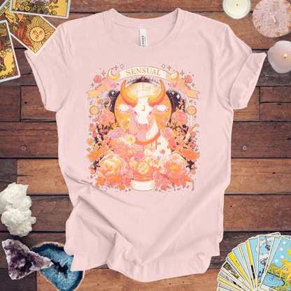 T-Shirt Soft Pink / S Taurus Sensuality: Venus Astrology Edition T-Shirt