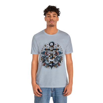 T-Shirt Steadfast Seas: Nautical Virgo T-Shirt