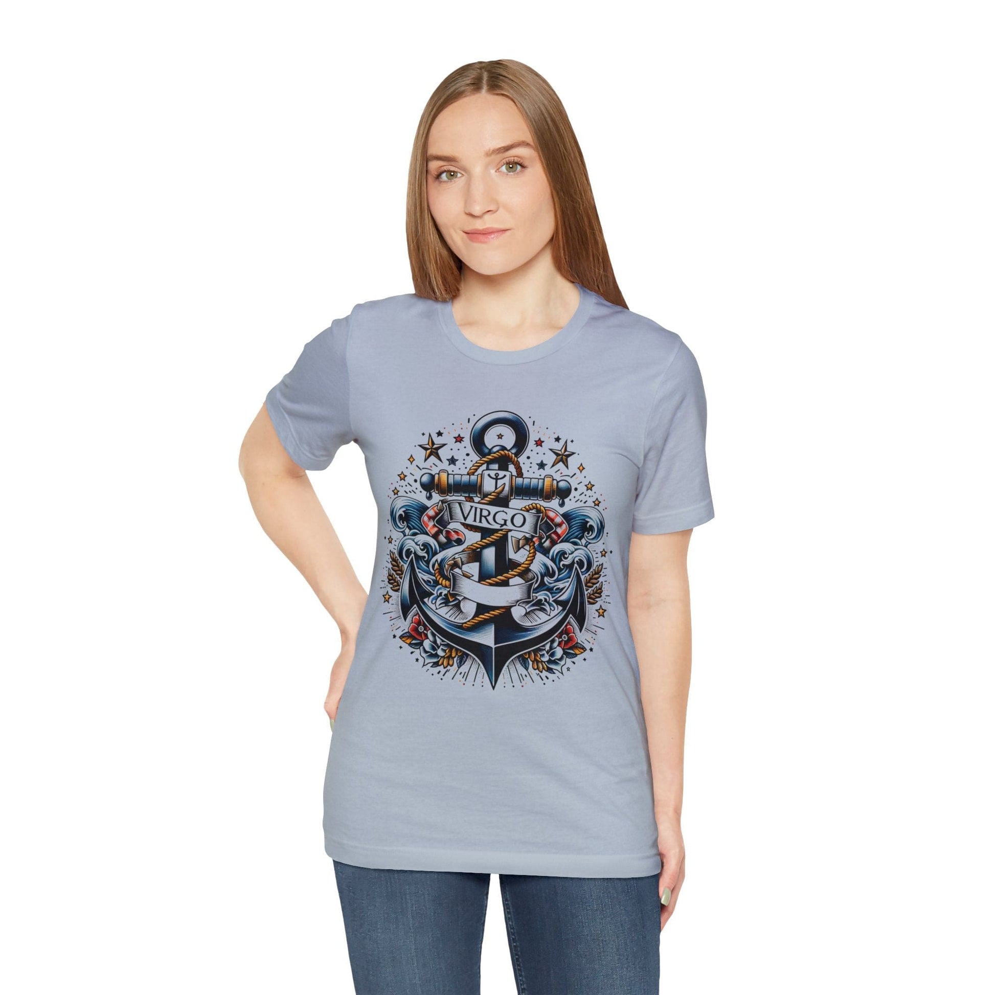 T-Shirt Steadfast Seas: Nautical Virgo T-Shirt