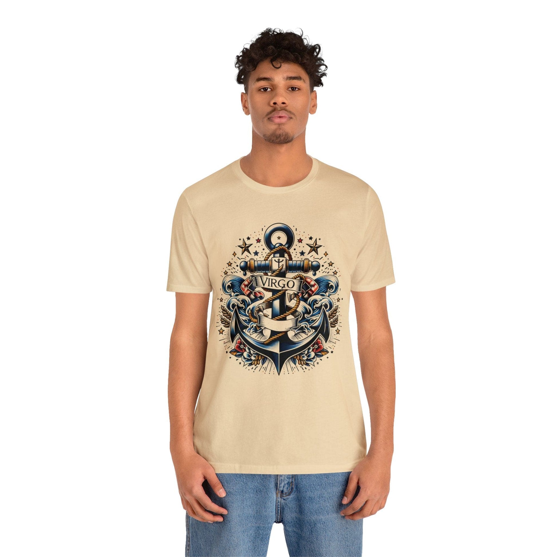 T-Shirt Steadfast Seas: Nautical Virgo T-Shirt