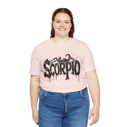 T-Shirt Sting of Mystery Scorpio TShirt: Intensity Unleashed