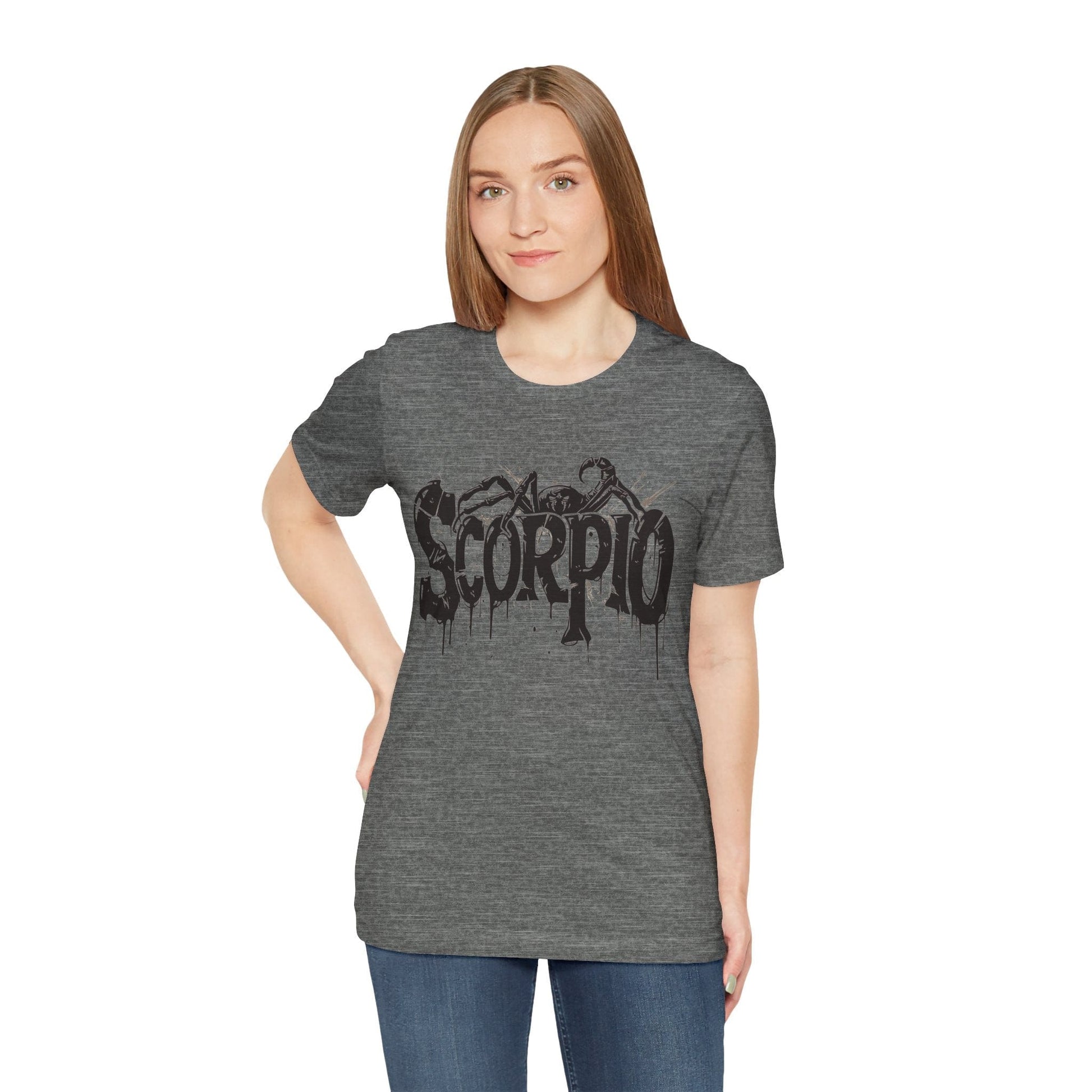 T-Shirt Sting of Mystery Scorpio TShirt: Intensity Unleashed