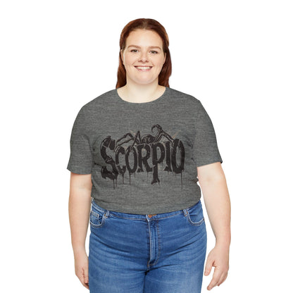 T-Shirt Sting of Mystery Scorpio TShirt: Intensity Unleashed