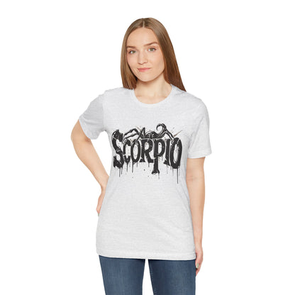 T-Shirt Sting of Mystery Scorpio TShirt: Intensity Unleashed