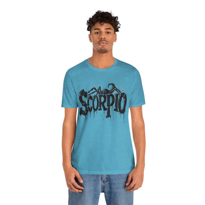 T-Shirt Sting of Mystery Scorpio TShirt: Intensity Unleashed