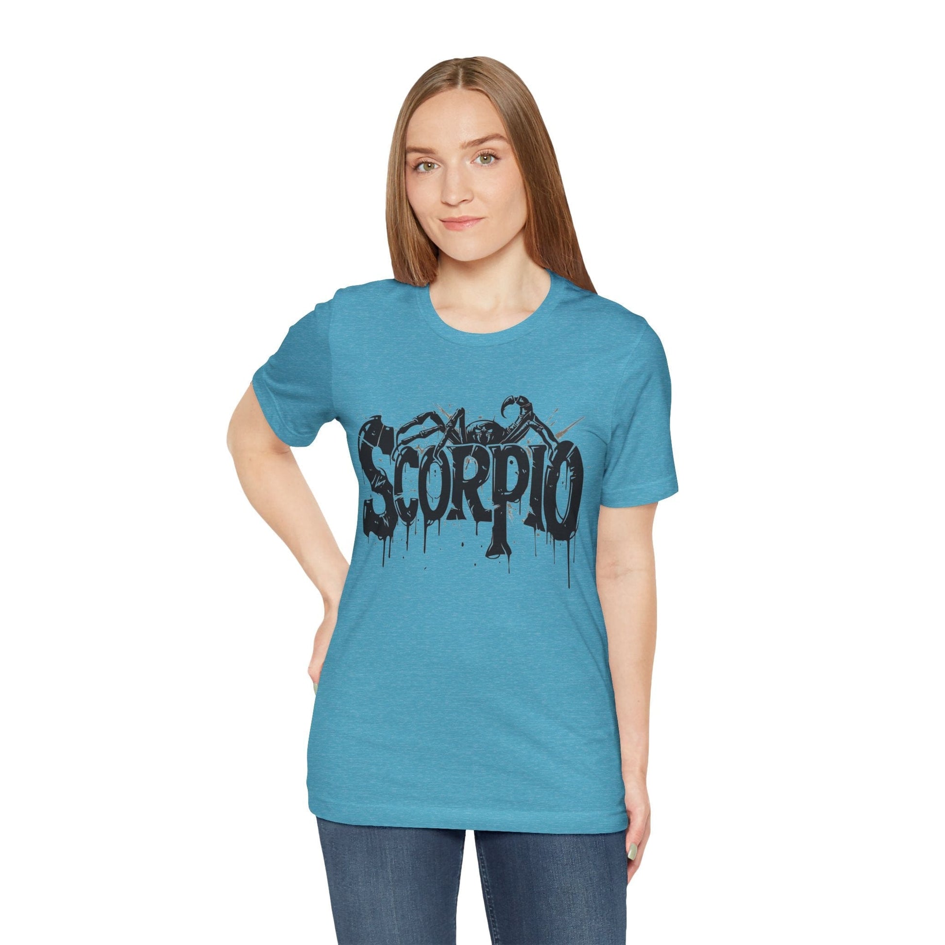 T-Shirt Sting of Mystery Scorpio TShirt: Intensity Unleashed