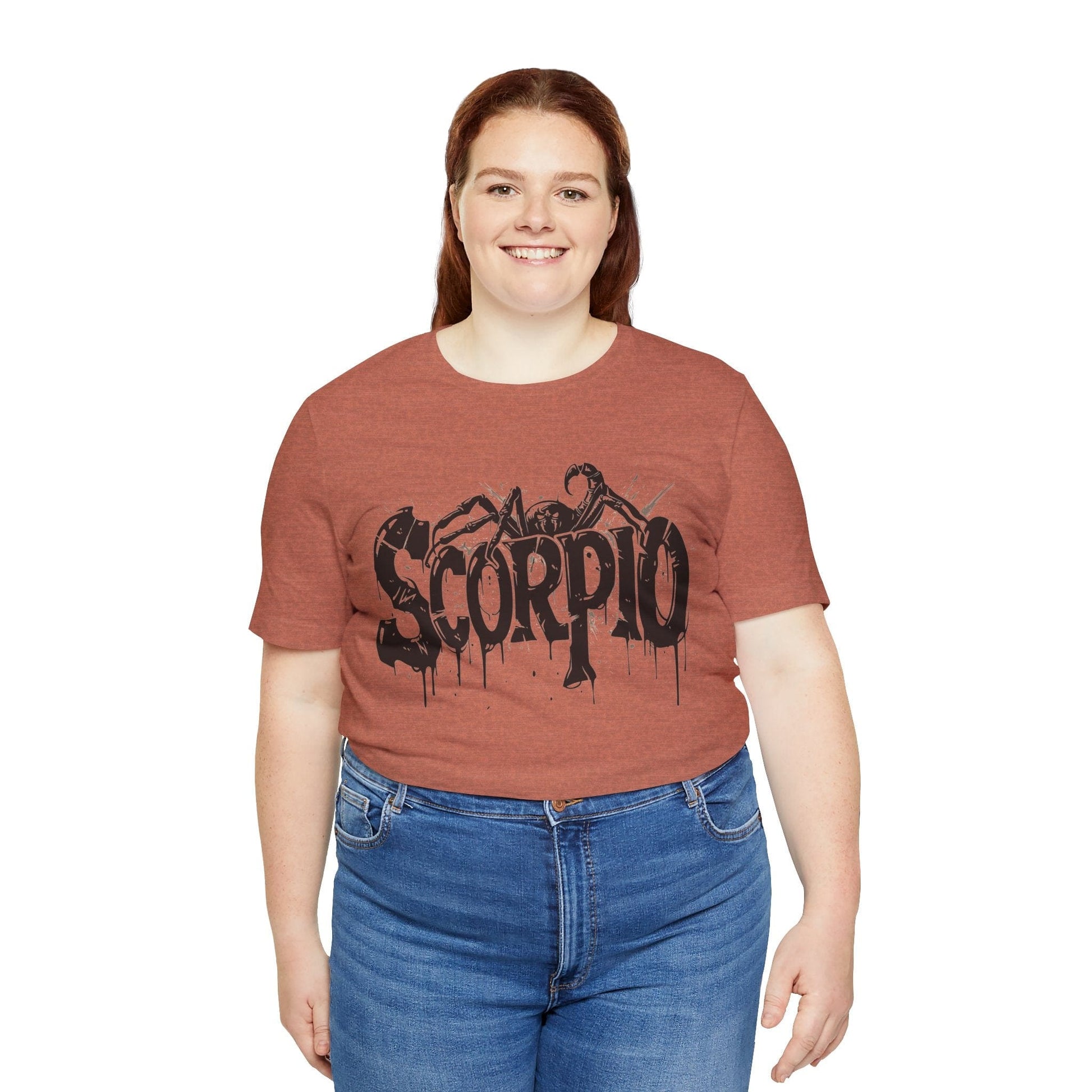 T-Shirt Sting of Mystery Scorpio TShirt: Intensity Unleashed