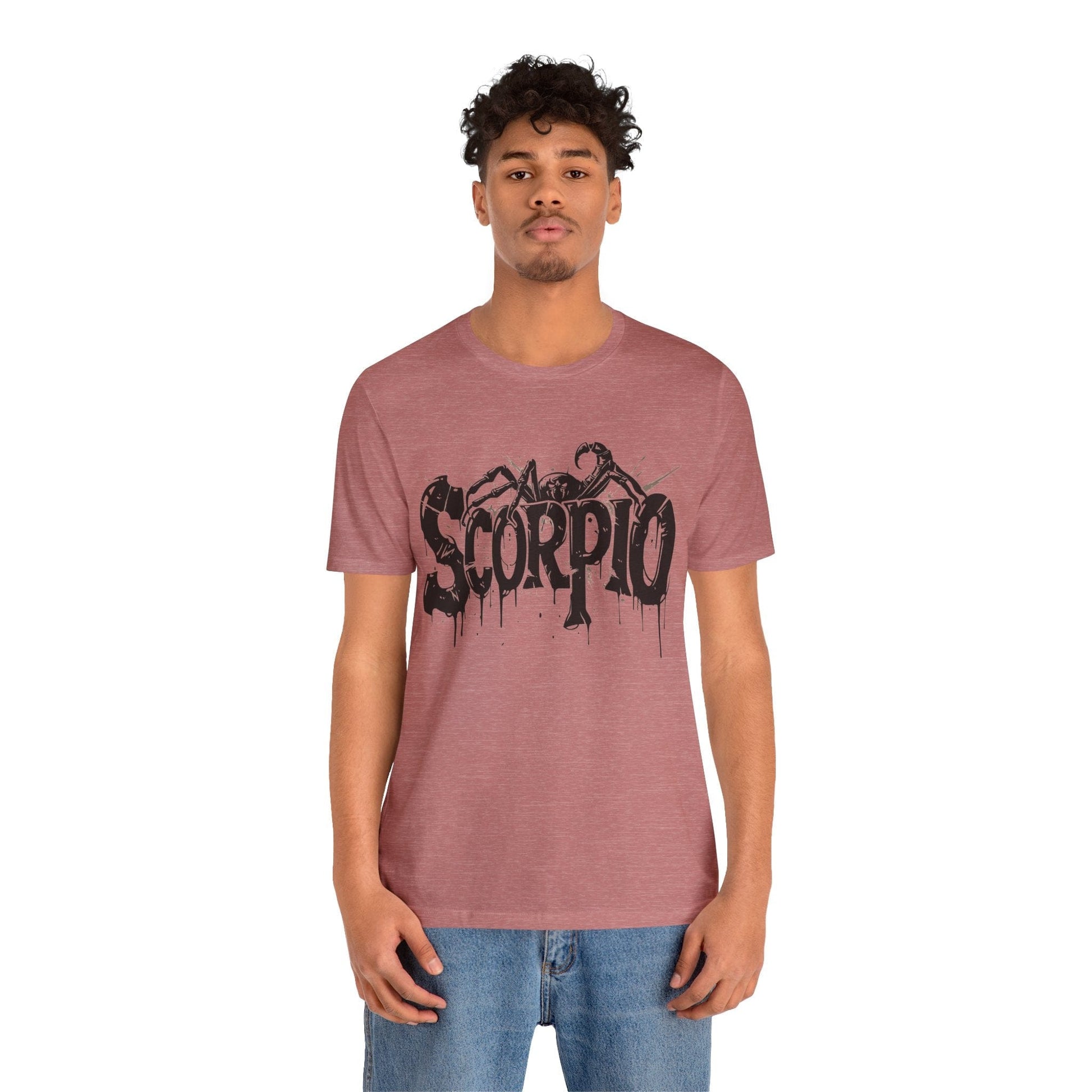 T-Shirt Sting of Mystery Scorpio TShirt: Intensity Unleashed