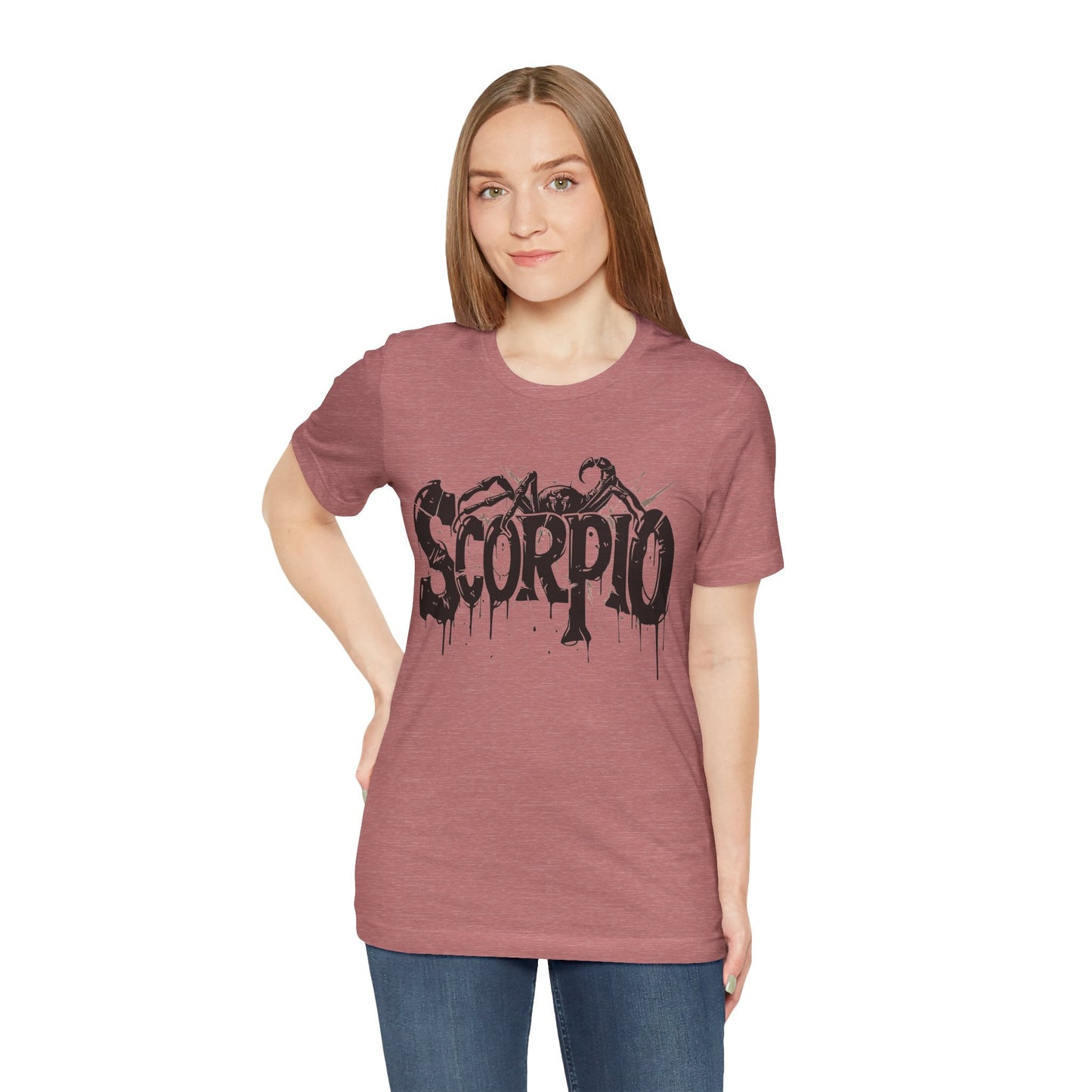 T-Shirt Sting of Mystery Scorpio TShirt: Intensity Unleashed