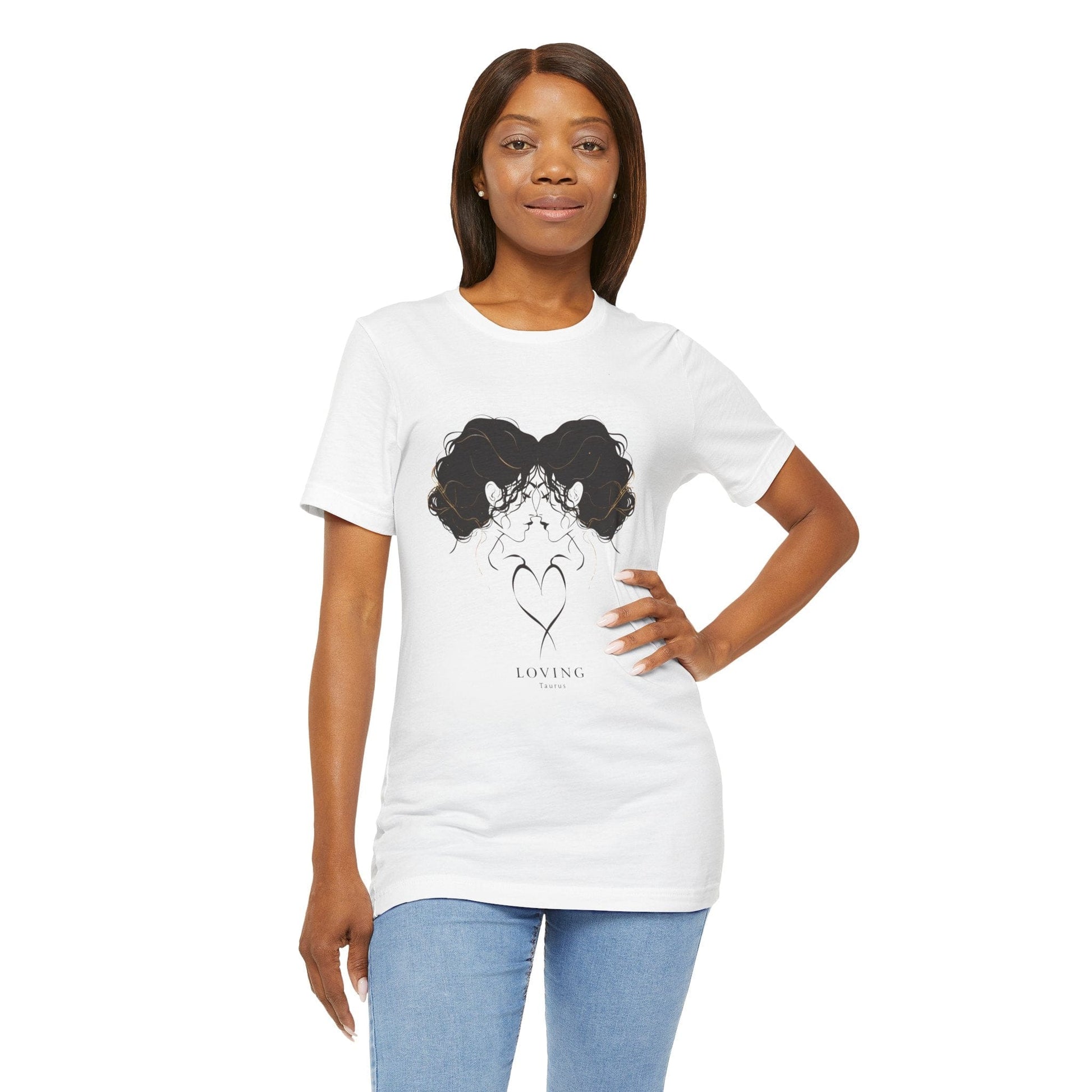 T-Shirt Taurus Affection: The Loving Heart T-Shirt