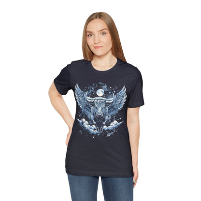 T-Shirt Taurus Celestial Bull T-Shirt: Stellar Determination