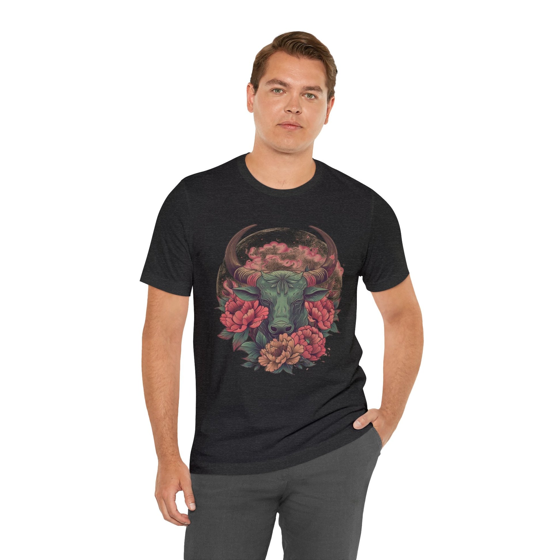 T-Shirt Taurus Floral Majesty T-Shirt