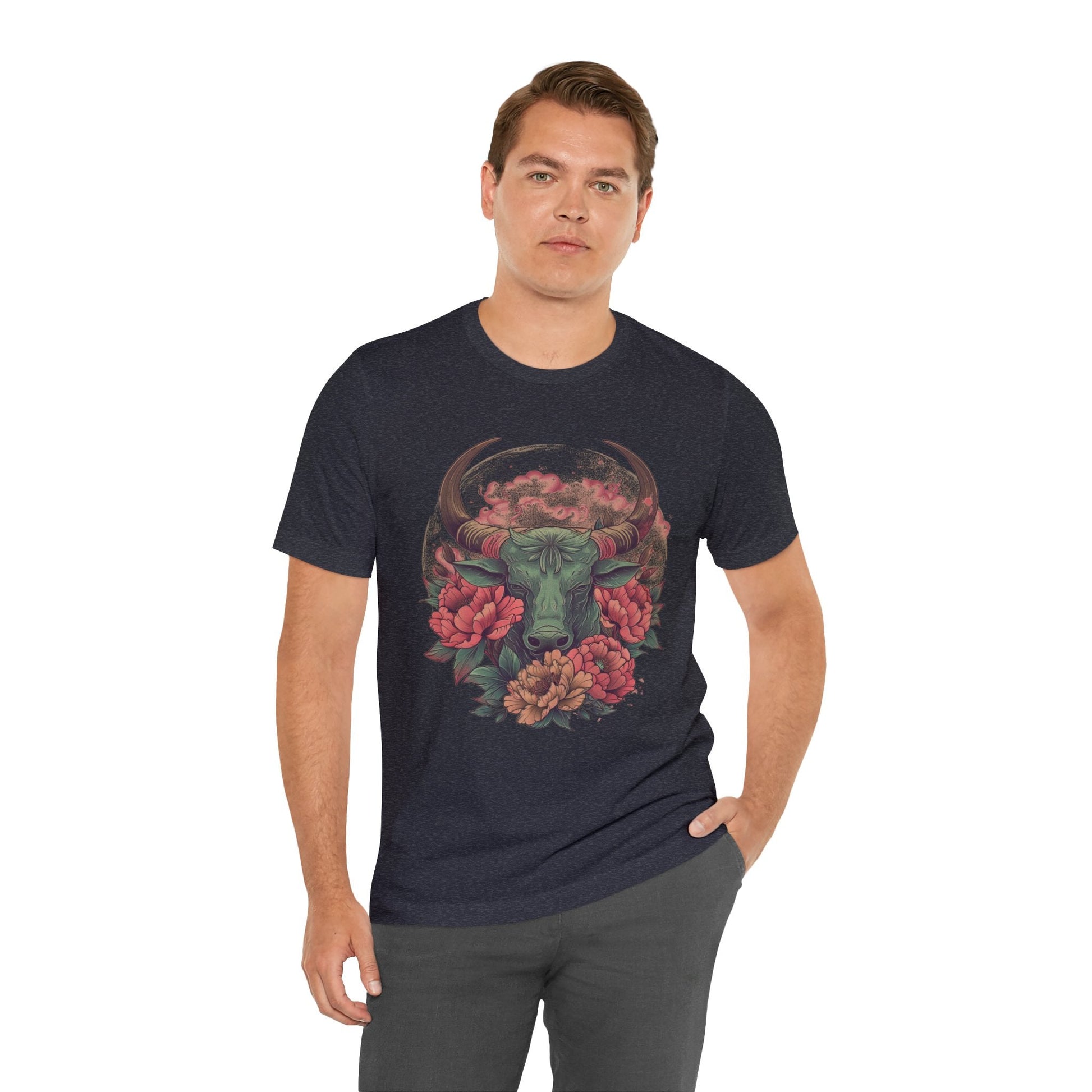 T-Shirt Taurus Floral Majesty T-Shirt