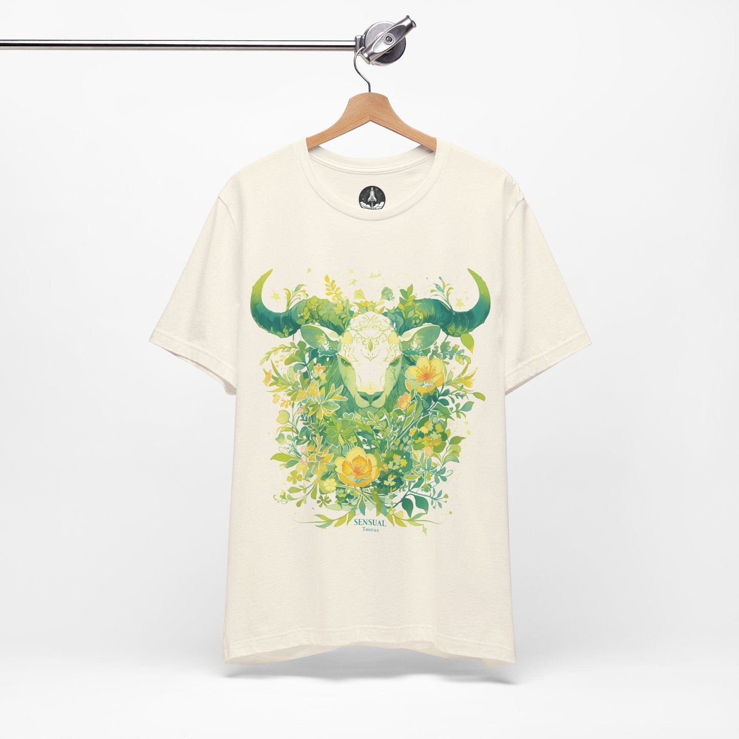 T-Shirt Taurus in Bloom: Astrology Garden T-Shirt