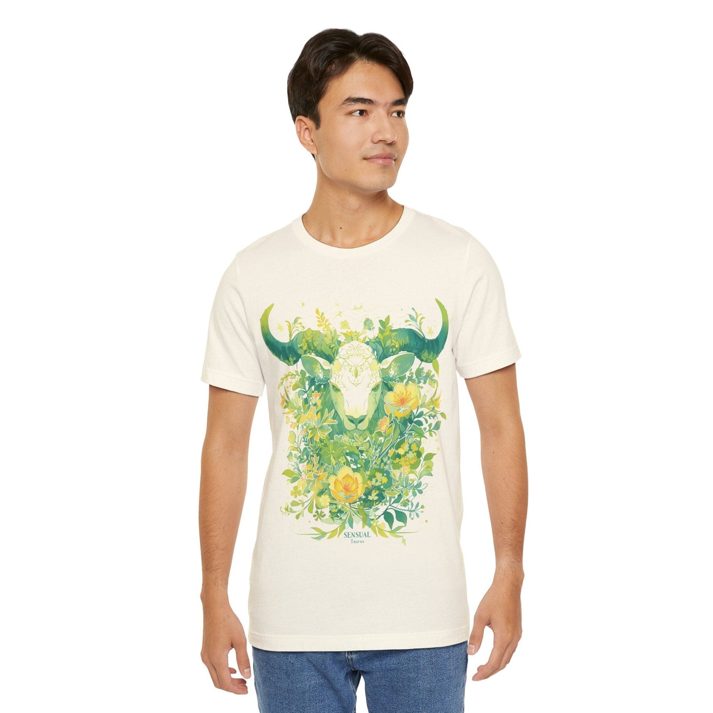 T-Shirt Taurus in Bloom: Astrology Garden T-Shirt