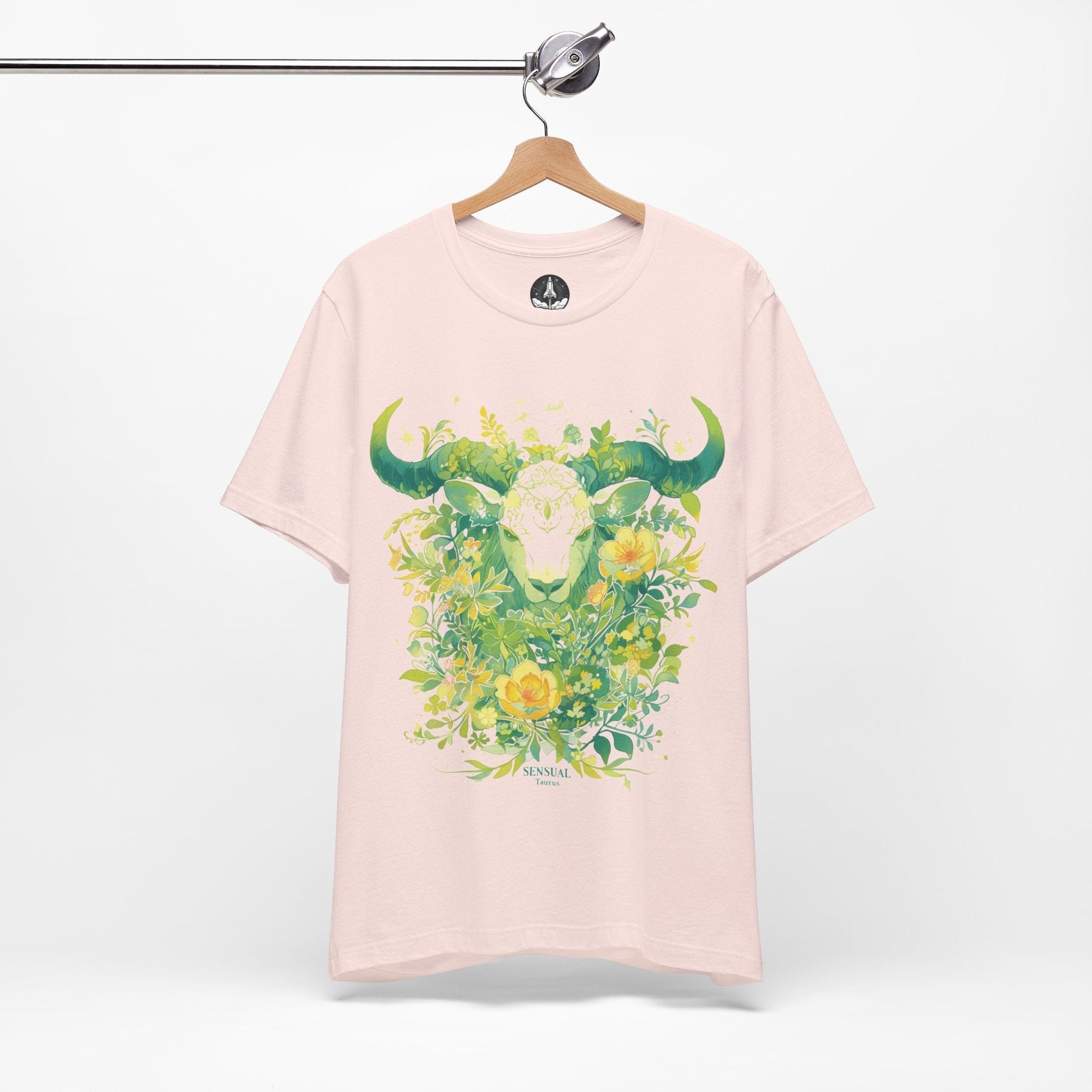 T-Shirt Taurus in Bloom: Astrology Garden T-Shirt