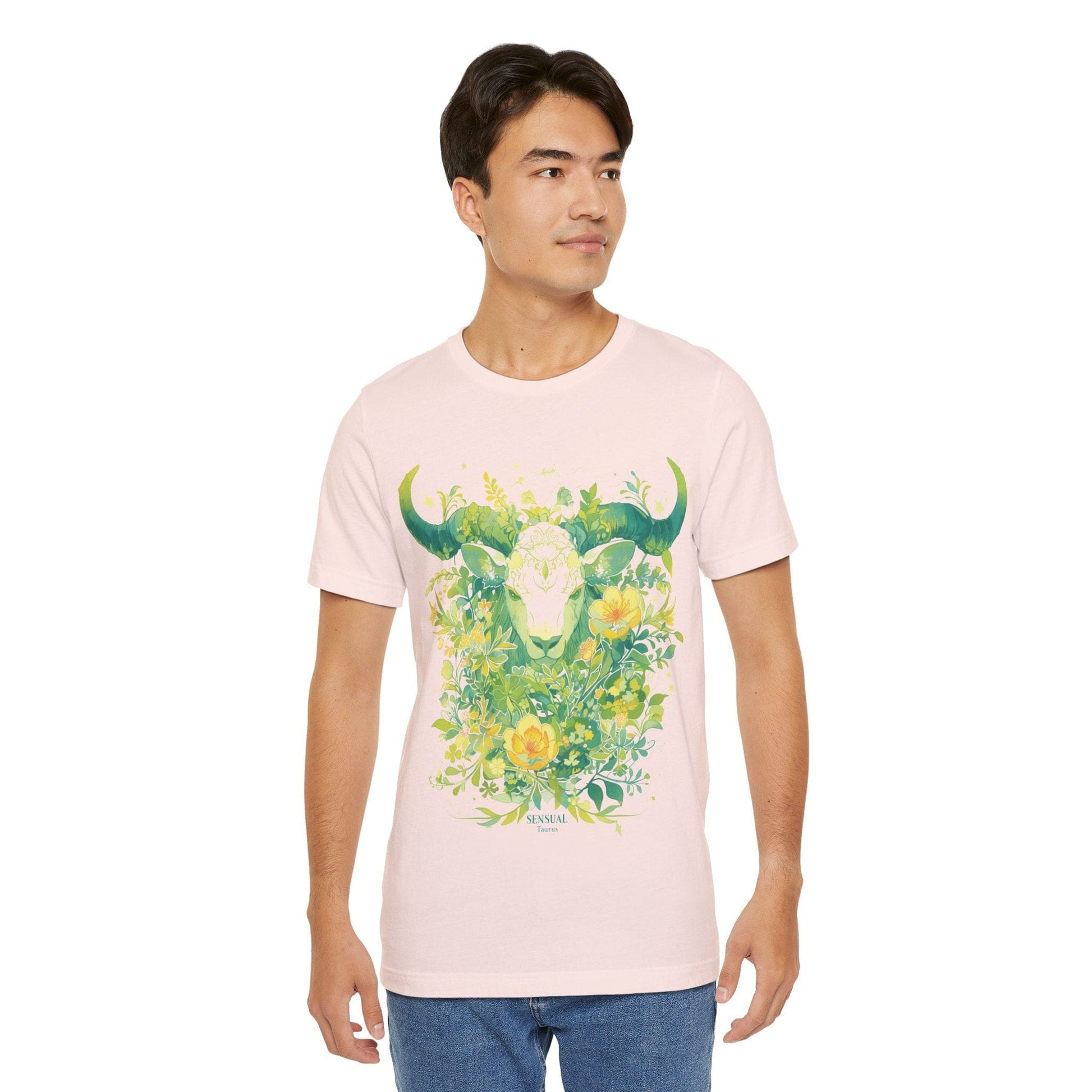 T-Shirt Taurus in Bloom: Astrology Garden T-Shirt