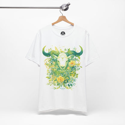 T-Shirt Taurus in Bloom: Astrology Garden T-Shirt