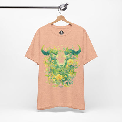 T-Shirt Taurus in Bloom: Astrology Garden T-Shirt