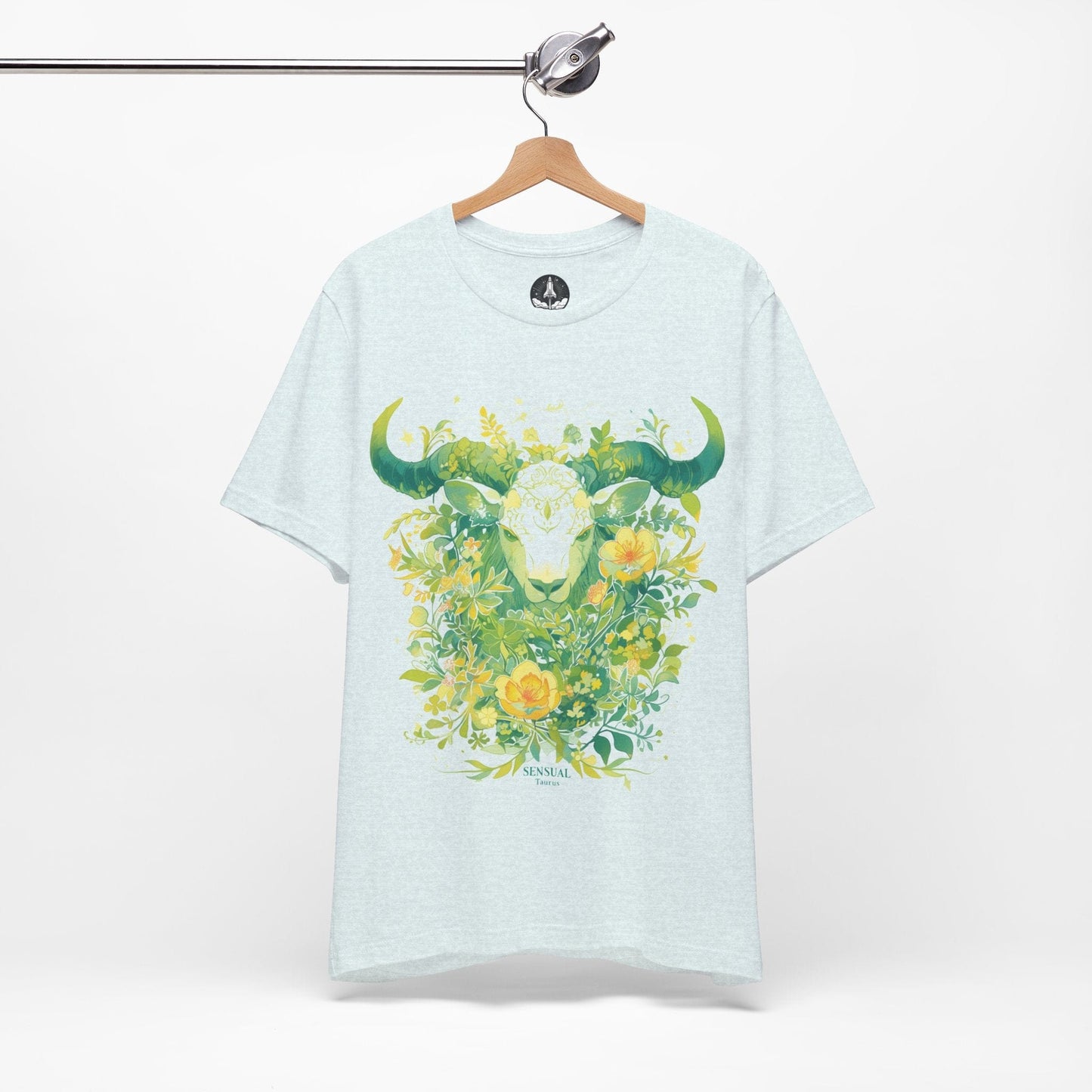 T-Shirt Taurus in Bloom: Astrology Garden T-Shirt