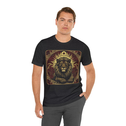 T-Shirt The Royalty Sun Tarot Card Leo T-Shirt