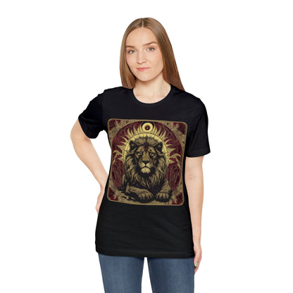 T-Shirt The Royalty Sun Tarot Card Leo T-Shirt