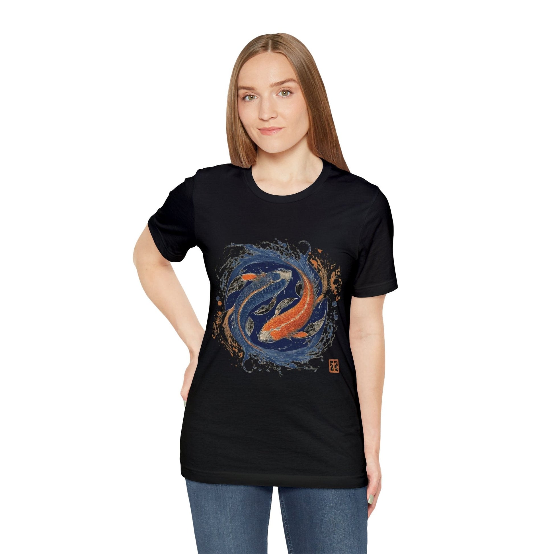 T-Shirt Traditional Koi Pisces T-Shirt