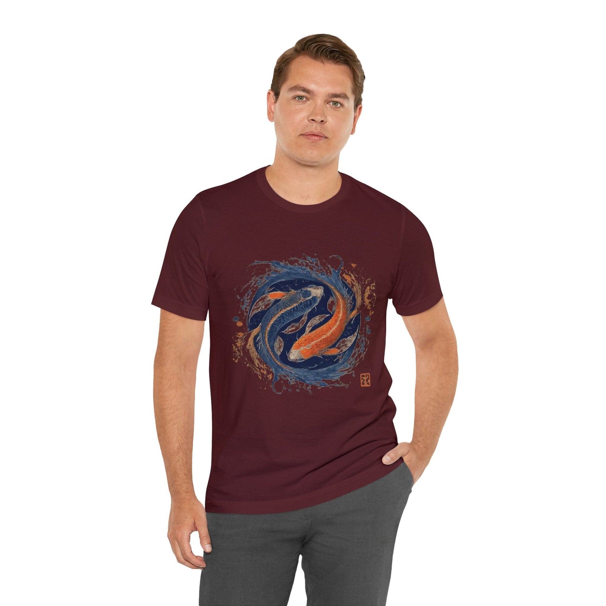 T-Shirt Traditional Koi Pisces T-Shirt