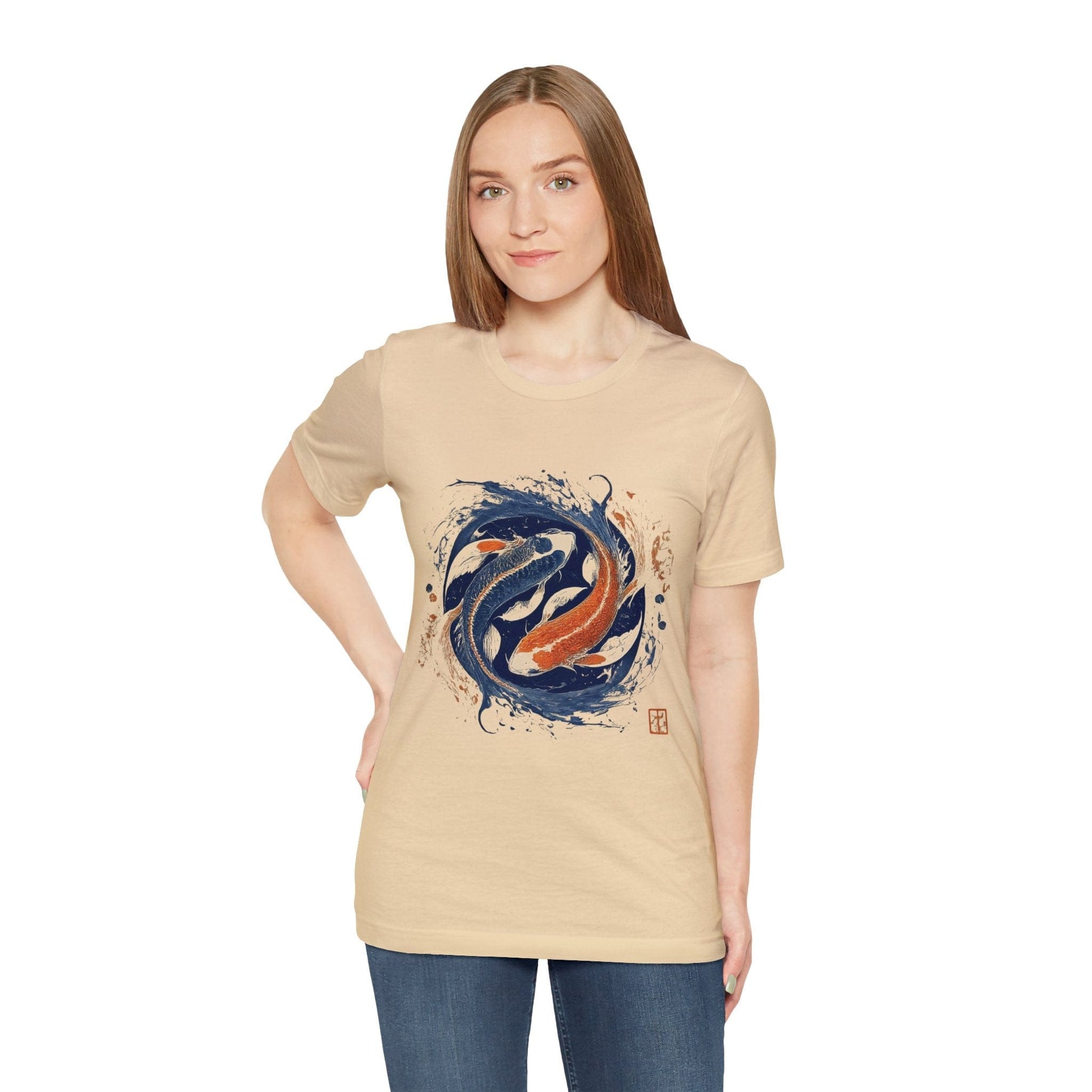 T-Shirt Traditional Koi Pisces T-Shirt