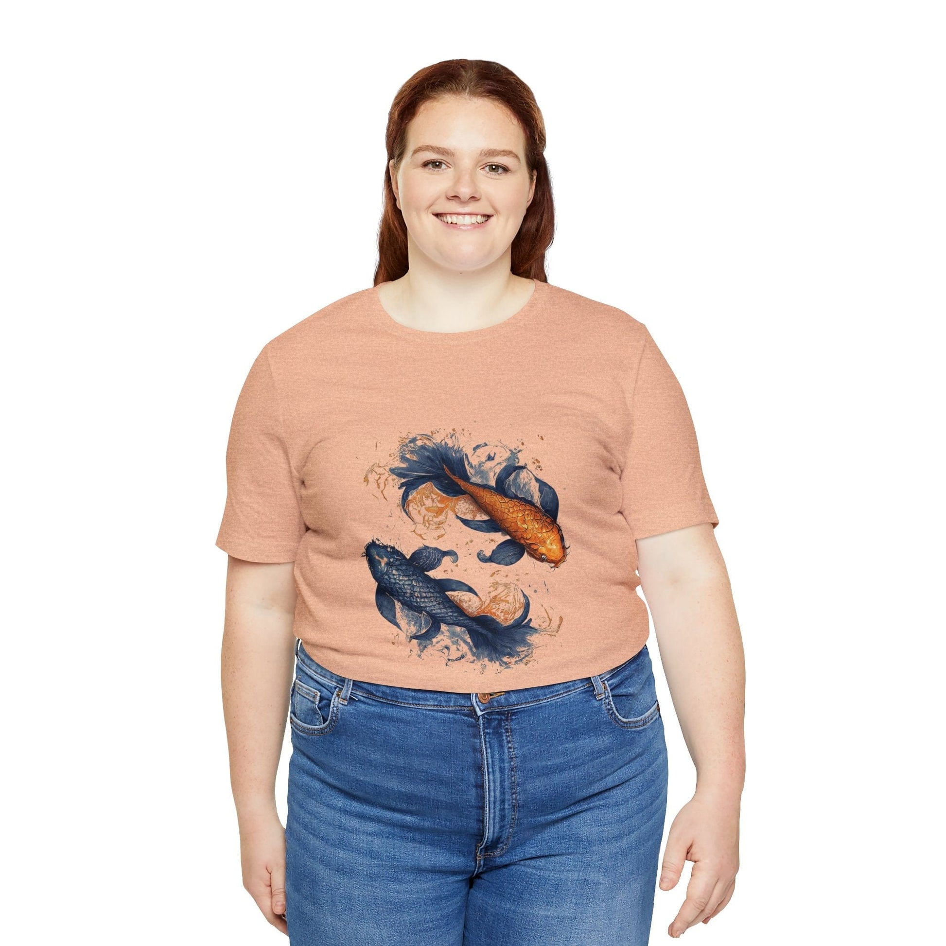 T-Shirt Traditional Pisces Koi T-Shirt