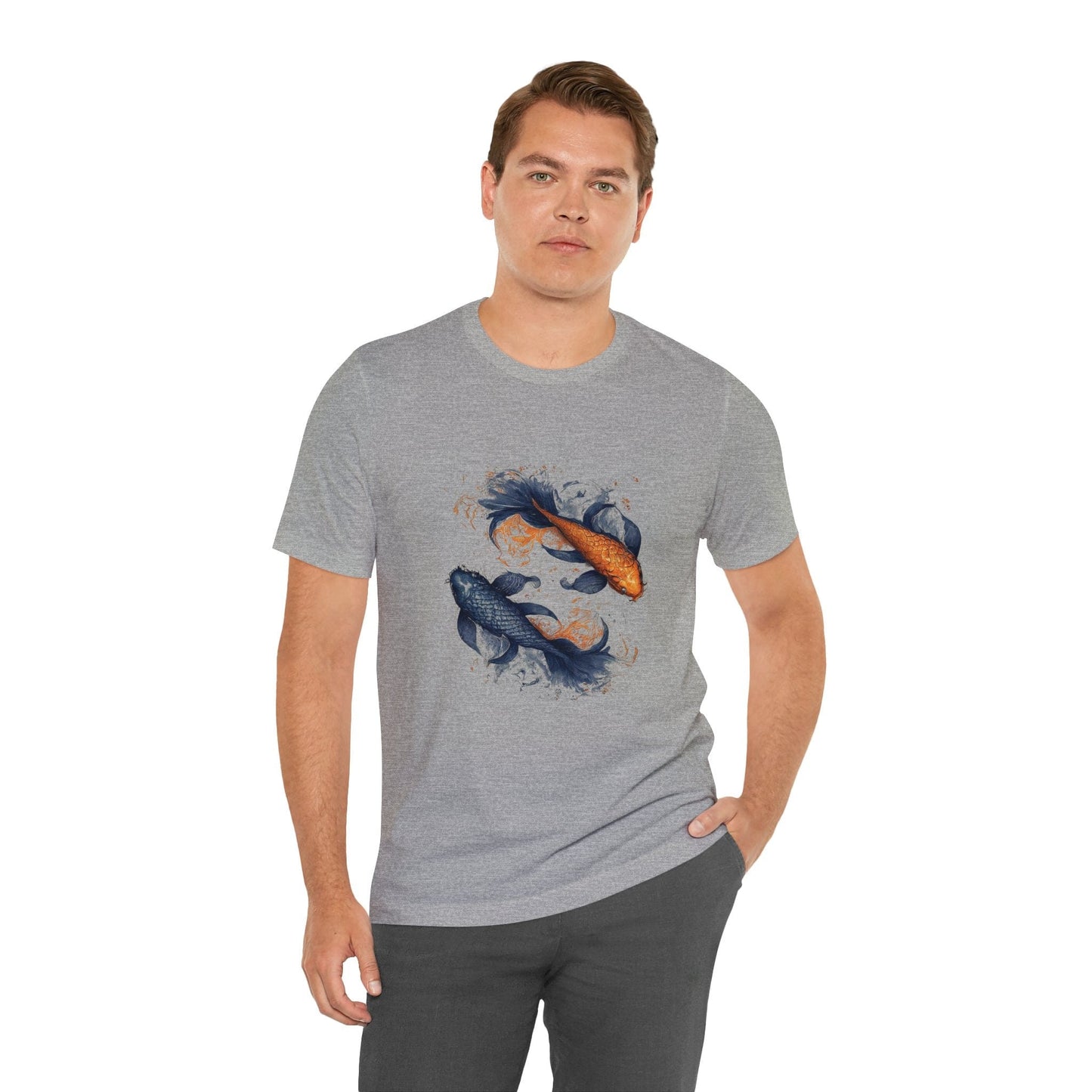 T-Shirt Traditional Pisces Koi T-Shirt