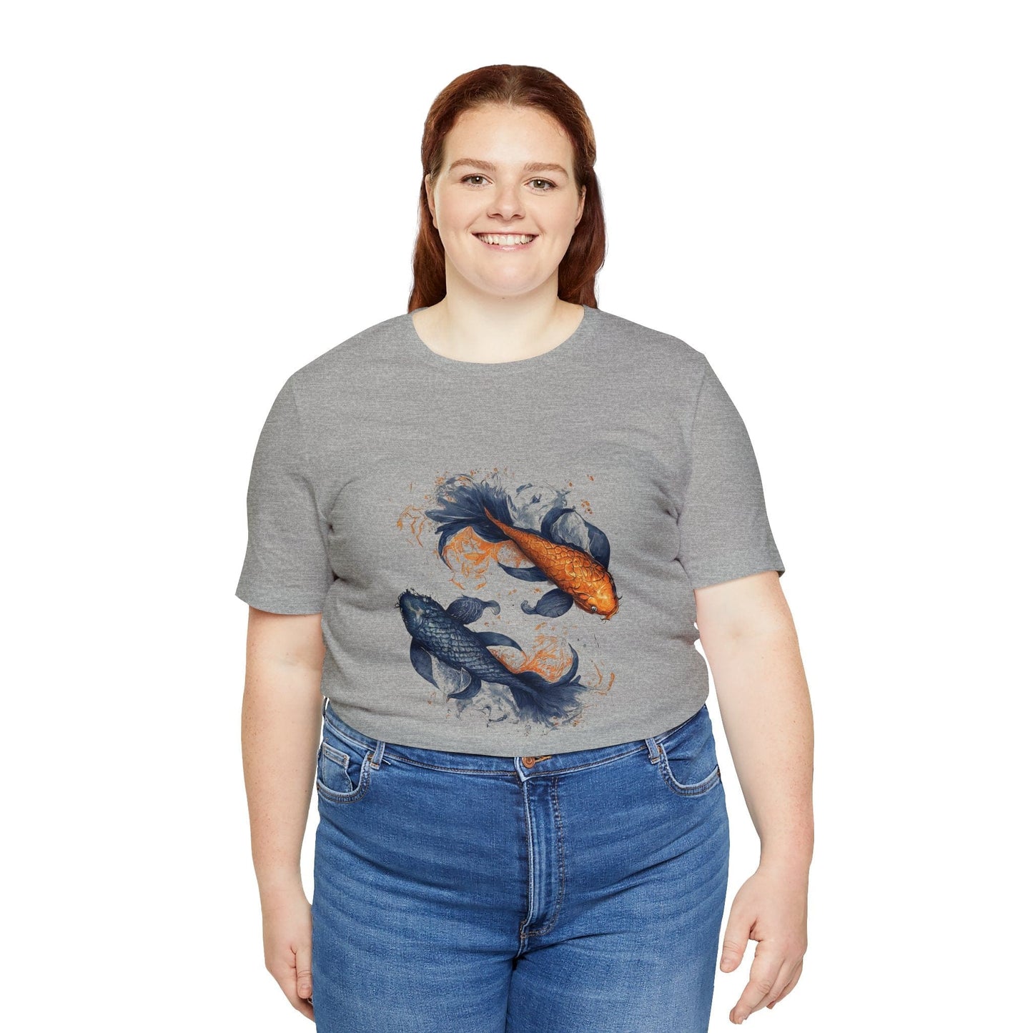 T-Shirt Traditional Pisces Koi T-Shirt