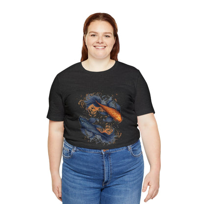 T-Shirt Traditional Pisces Koi T-Shirt