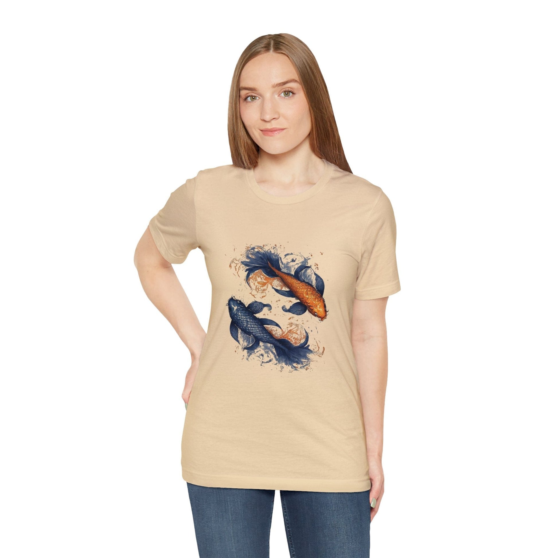 T-Shirt Traditional Pisces Koi T-Shirt