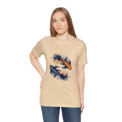 T-Shirt Traditional Pisces Koi T-Shirt