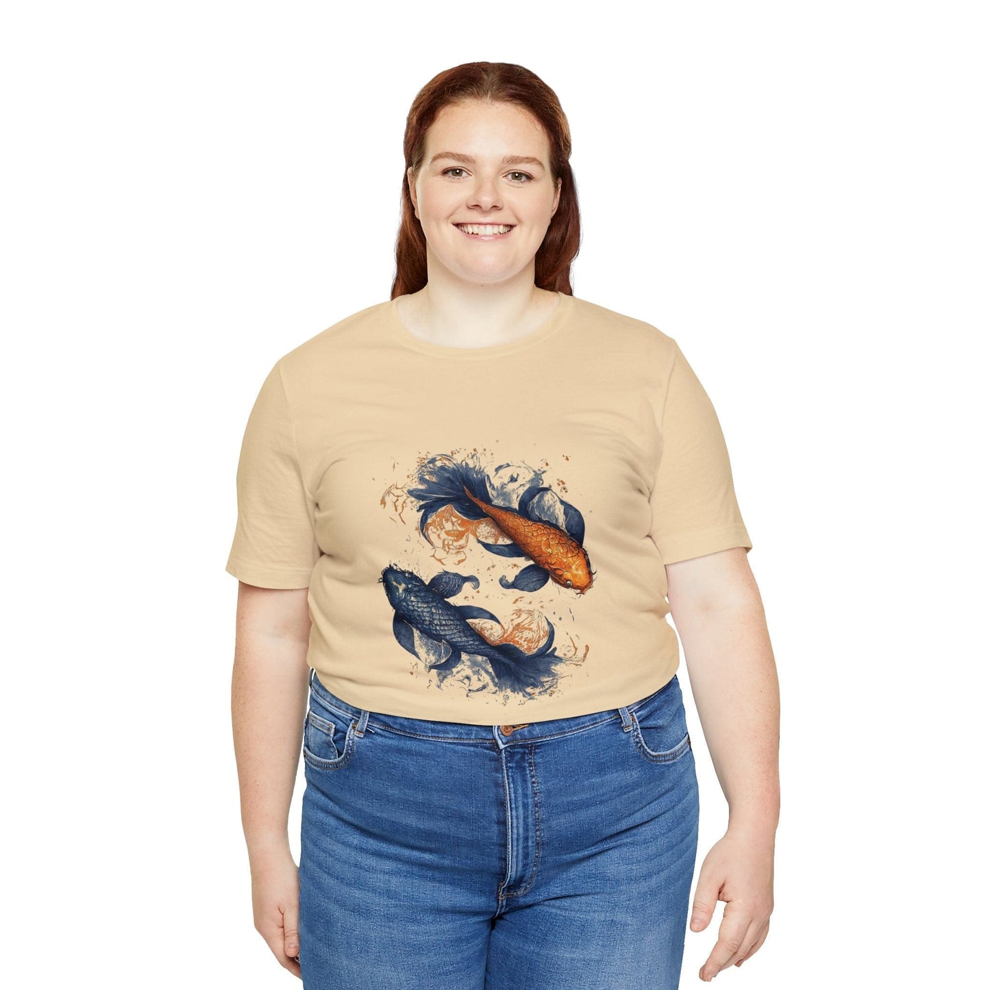 T-Shirt Traditional Pisces Koi T-Shirt