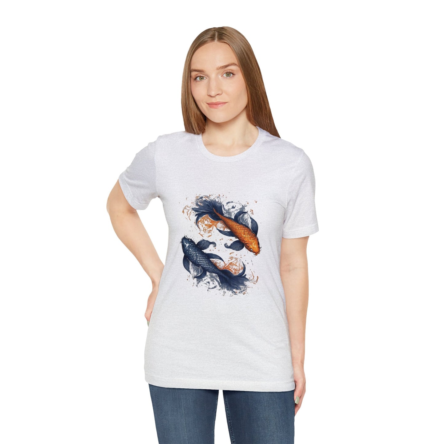 T-Shirt Traditional Pisces Koi T-Shirt