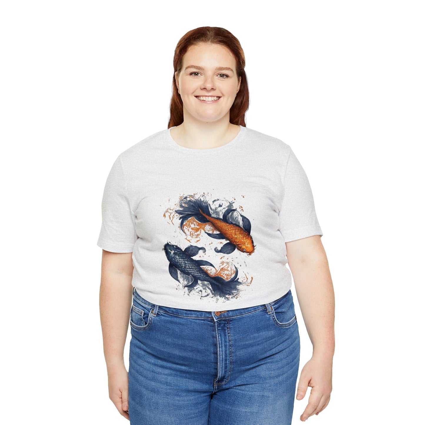 T-Shirt Traditional Pisces Koi T-Shirt