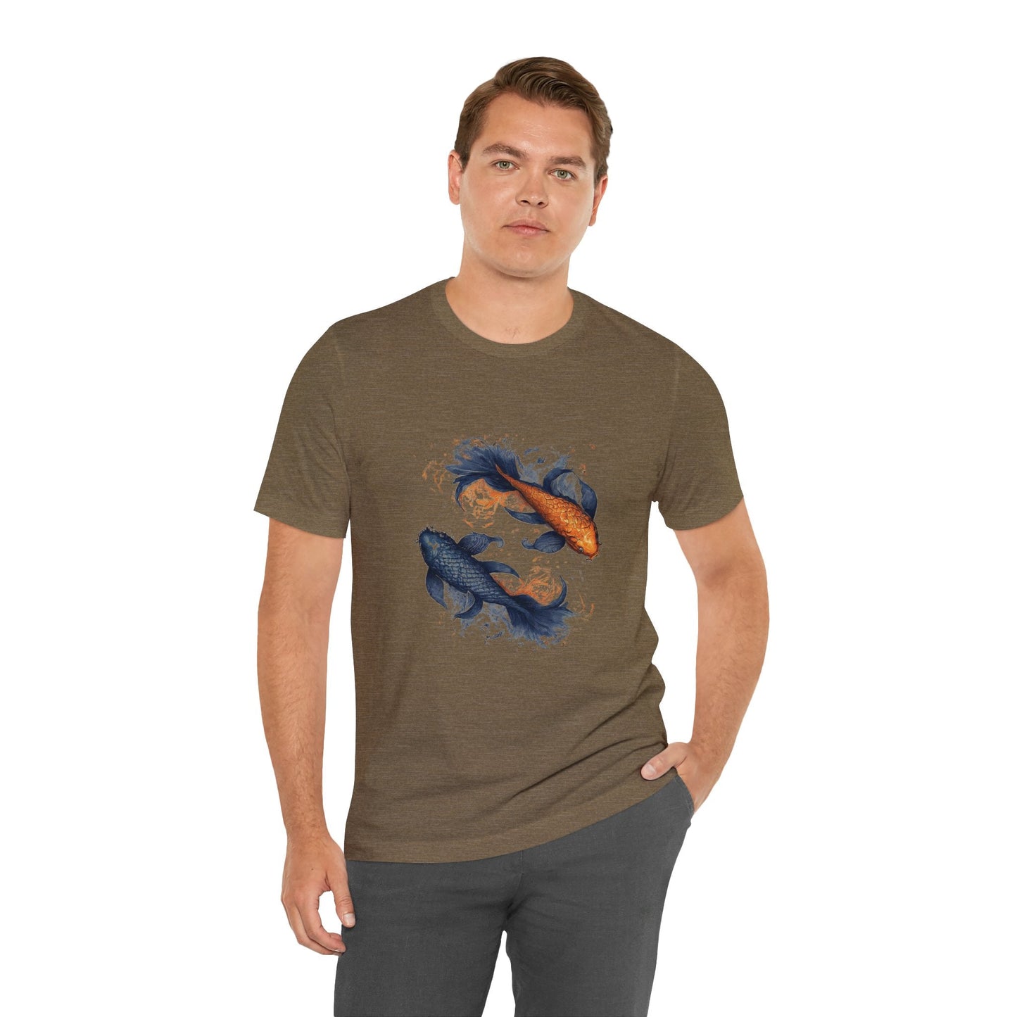 T-Shirt Traditional Pisces Koi T-Shirt