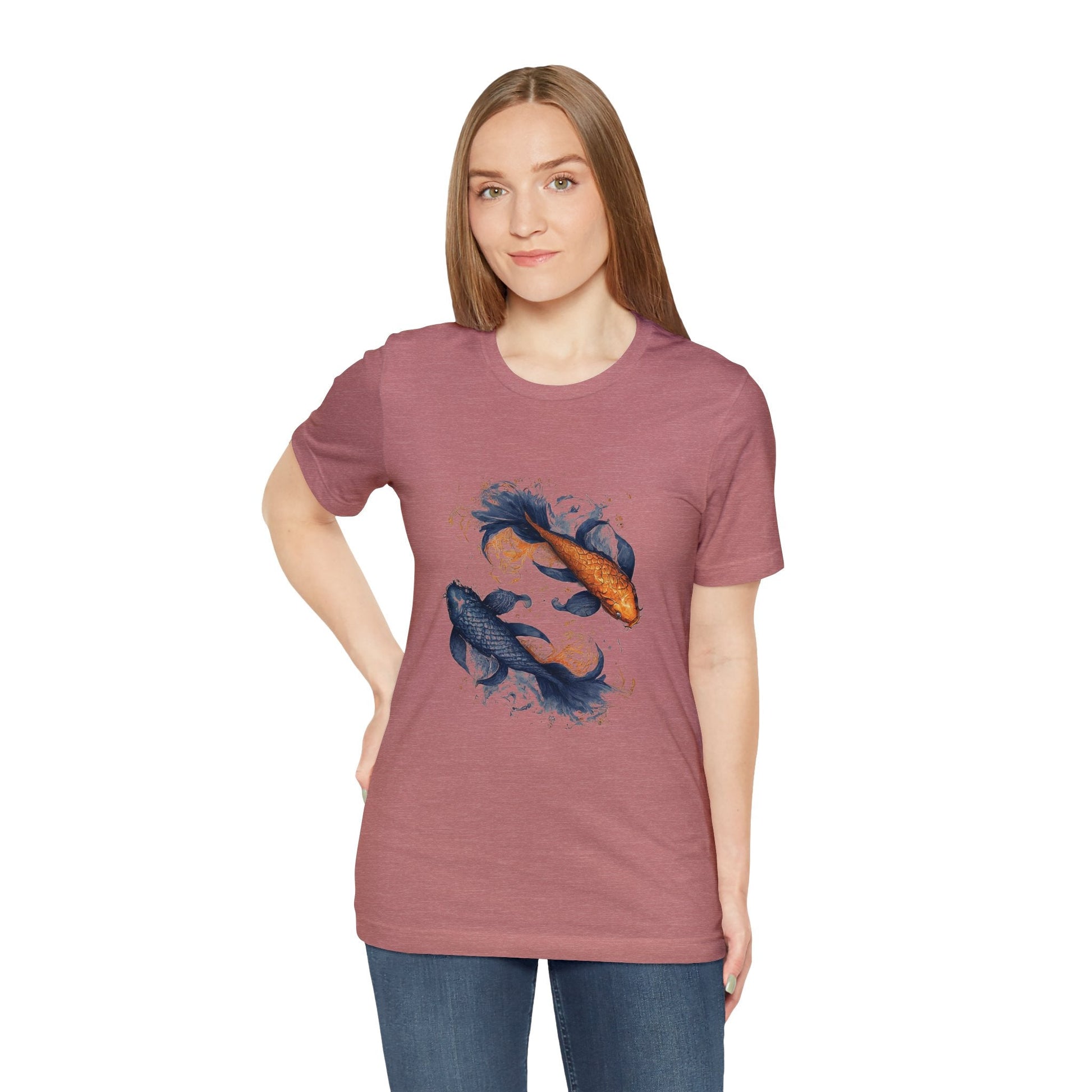 T-Shirt Traditional Pisces Koi T-Shirt