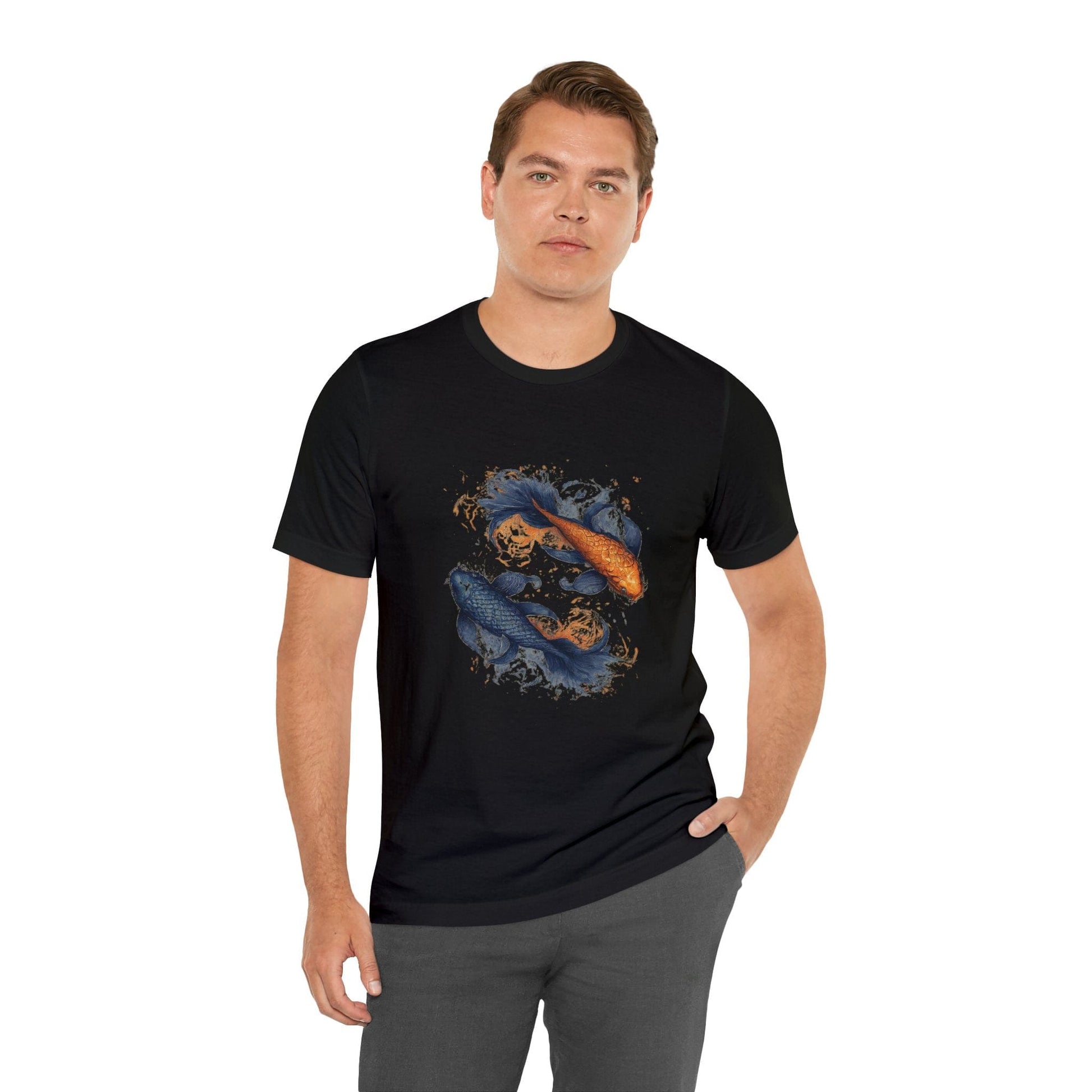 T-Shirt Traditional Pisces Koi T-Shirt