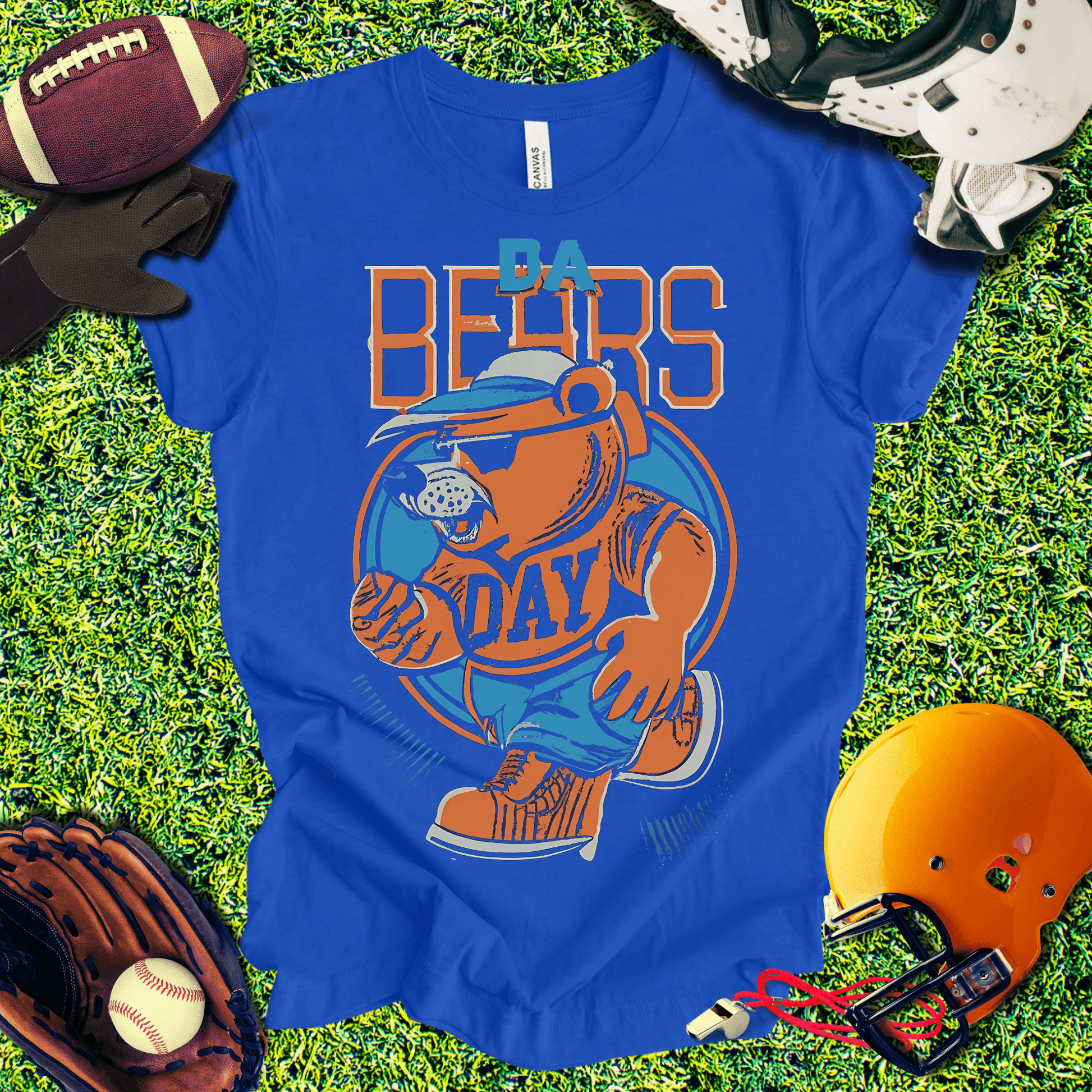 T-Shirt True Royal / S DA Bears Vintage T-Shirt